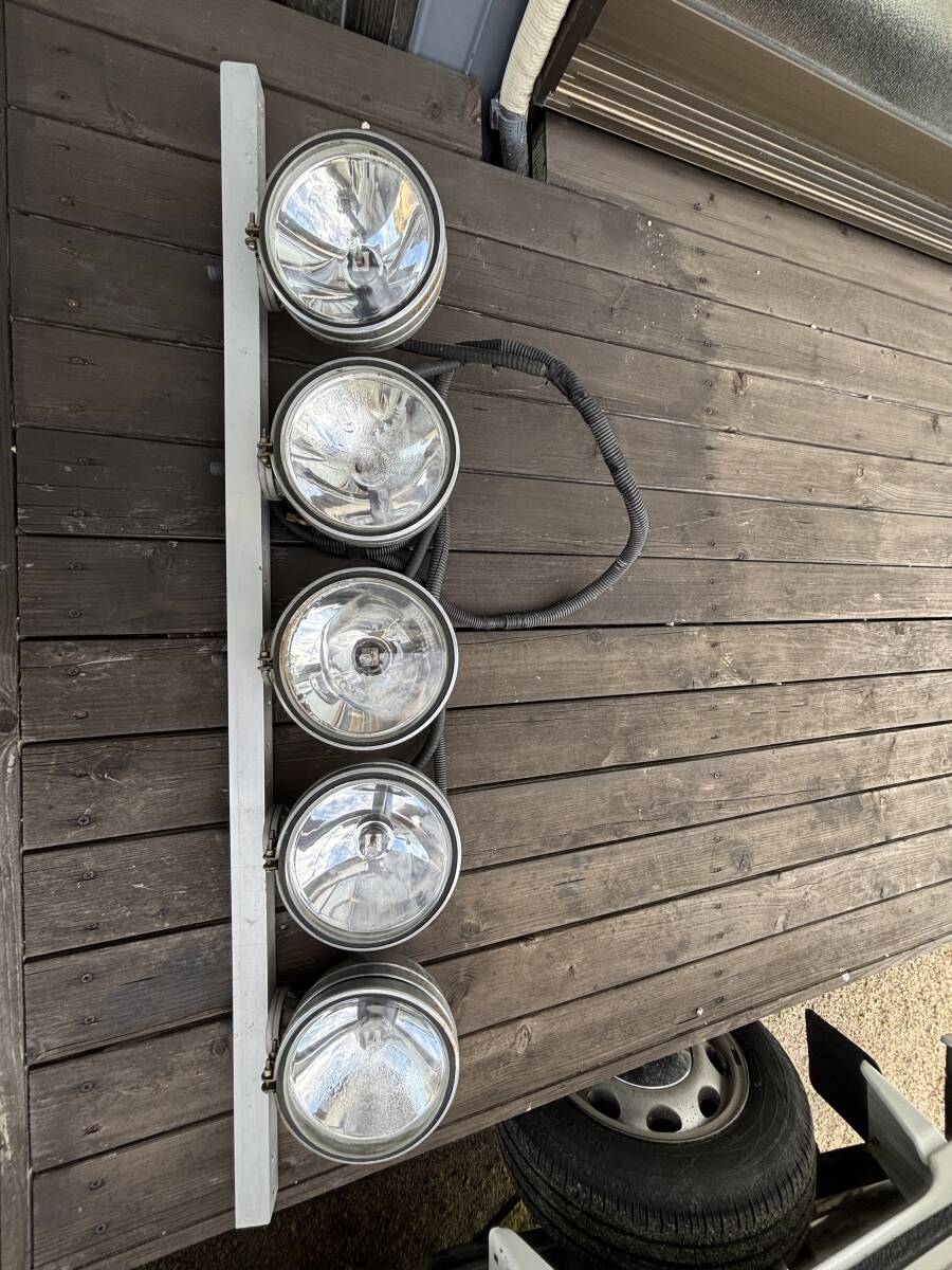 ルーフフォグ 5連 ランクル ハイラックス パジェロ クロカン拍卖