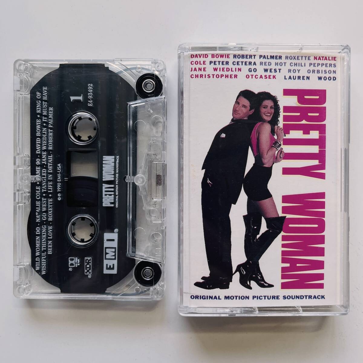 稀少 カセットテープ〔 Pretty Woman プリティ・ウーマン サウンドトラック 〕Natalie Cole David Bowie Robert Palmer拍卖