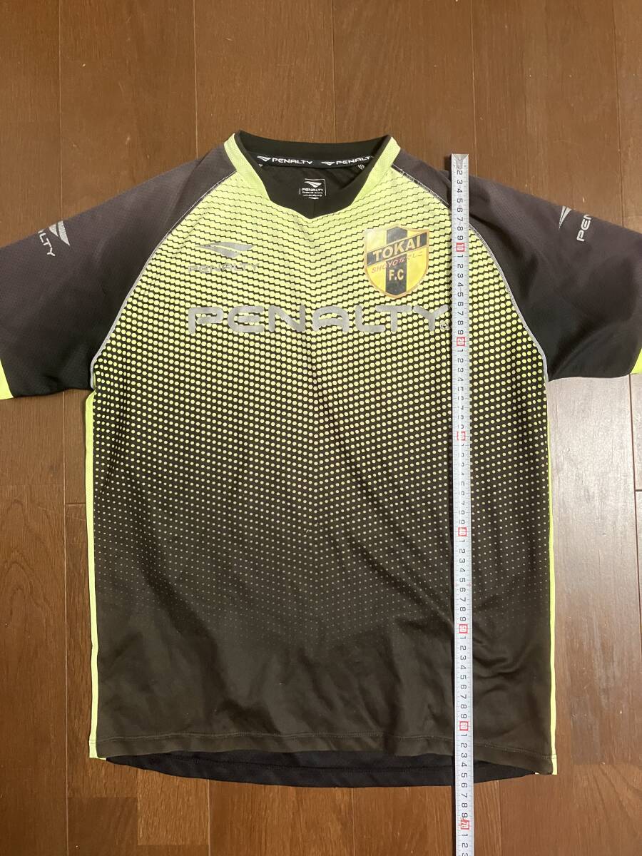 ペナルティなでしこ東海翔洋サッカー部員使用半袖プラクティスシャツL拍卖