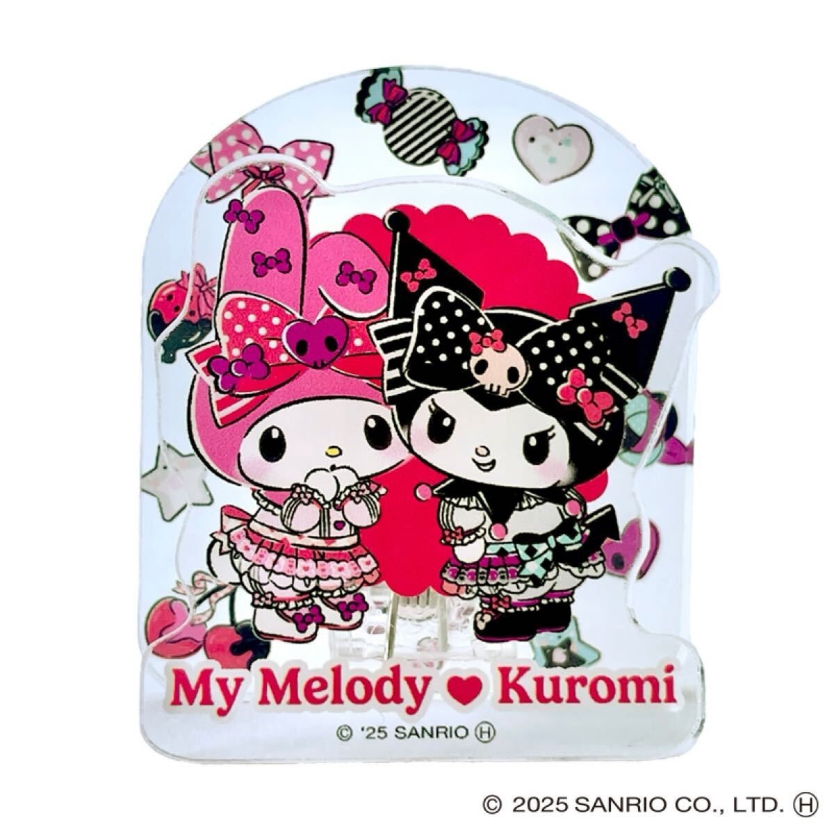 スモール・プラネット アクリルクリップ マイメロディ50thクロミ20th ポップ拍卖