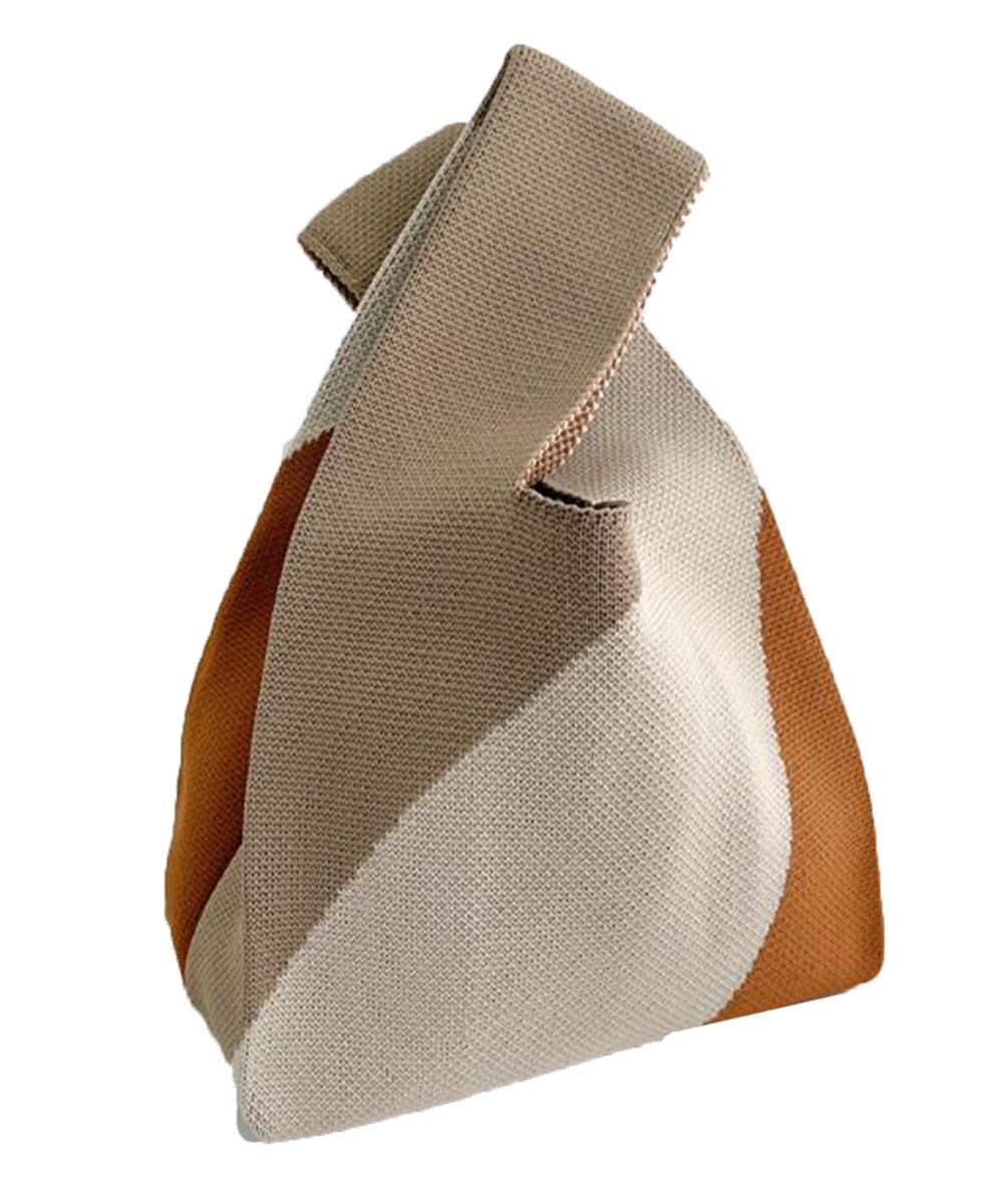 マルシェ バッグ ニットバッグ ミニトート レディース拍卖