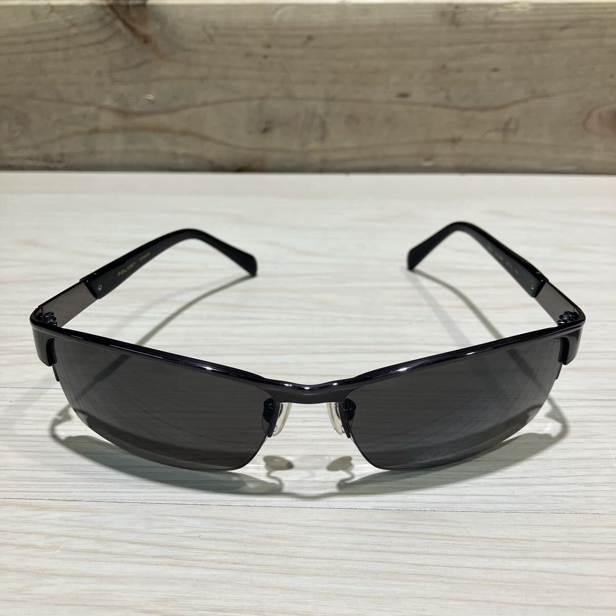 21 EN POLICE ポリス サングラス ケースありS8687J COL568P ブラック拍卖