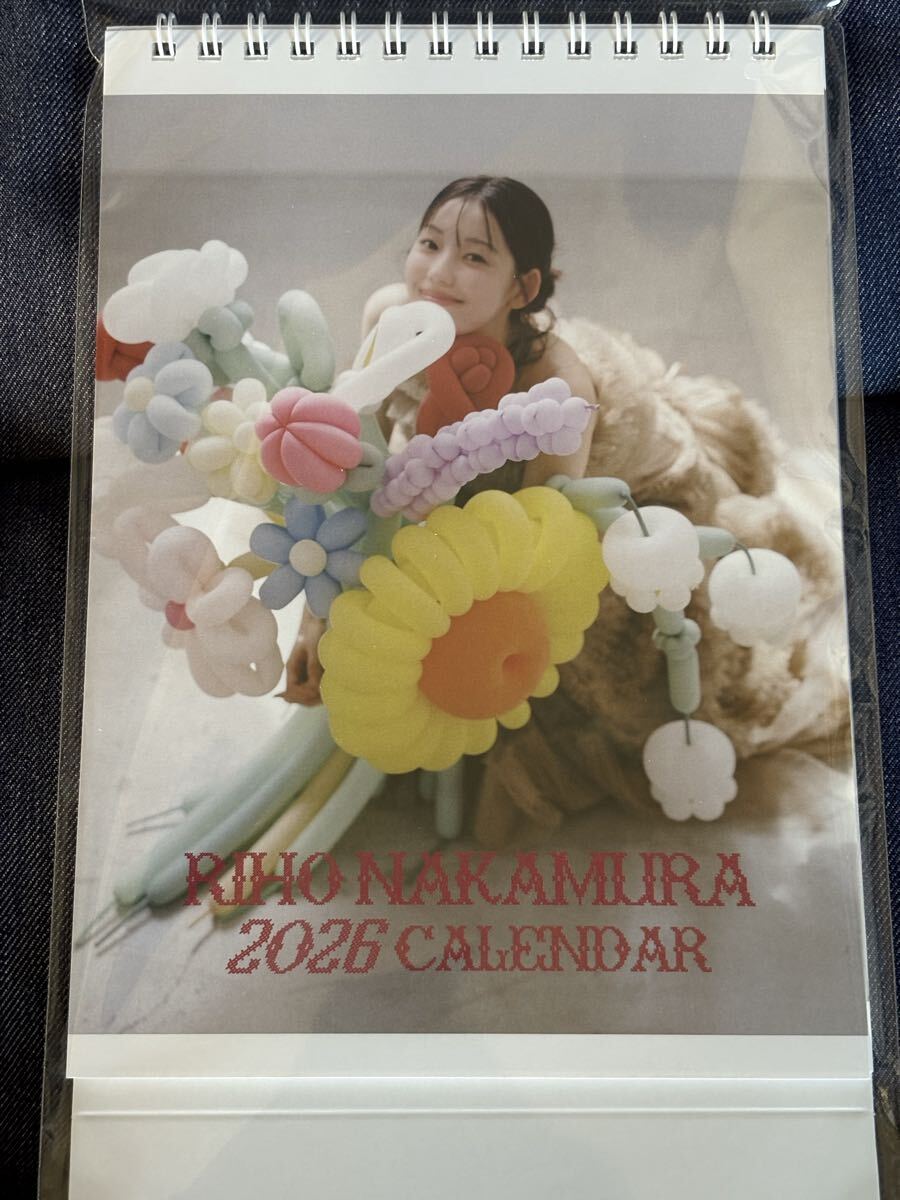 中村里帆 2026 卓上カレンダー拍卖