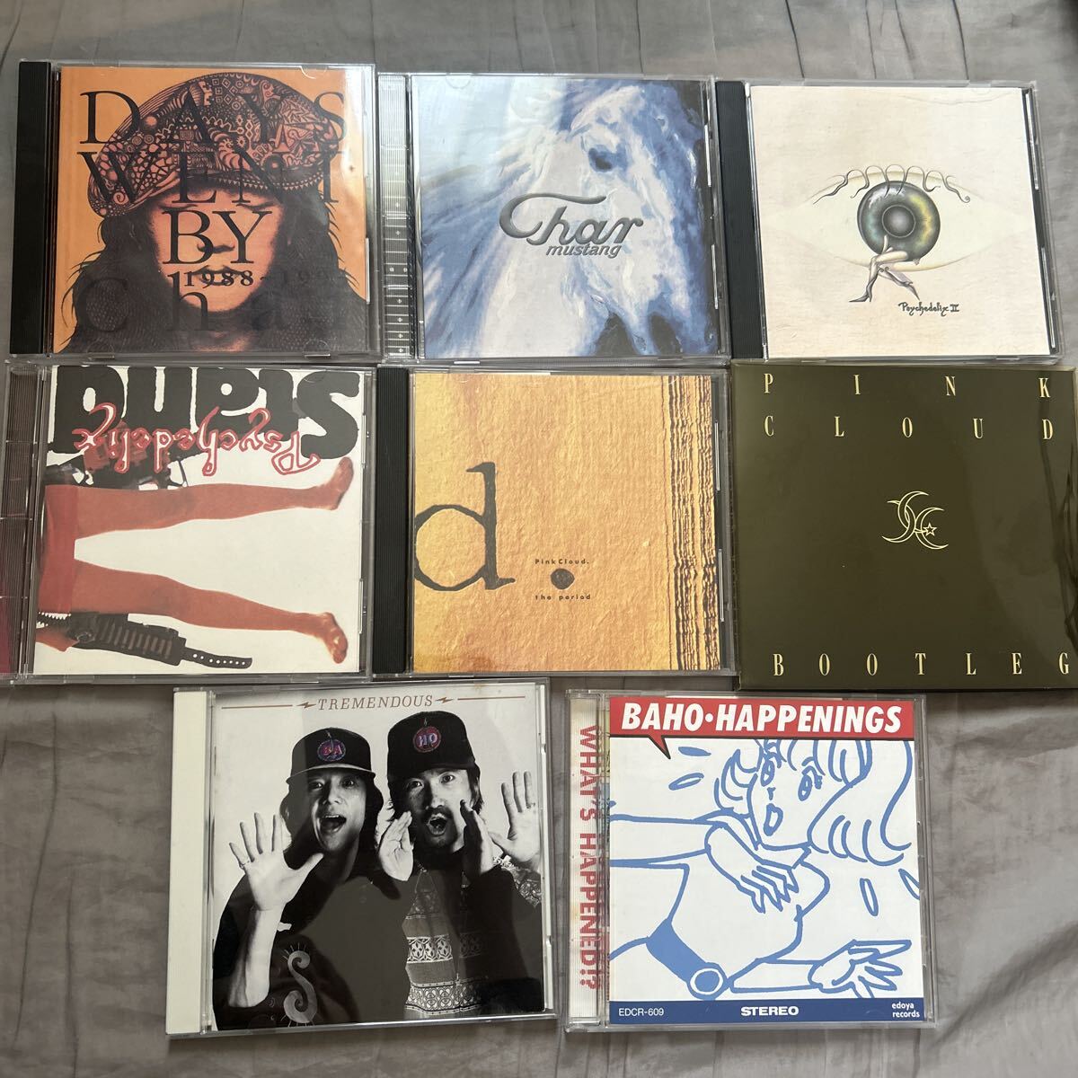 Char/DAYS WENT BY 1988〜1993 Char/MUSTANG サイケデリックス/PSYCHEDELIX II サイケデリックス/Stand CD8枚セット拍卖