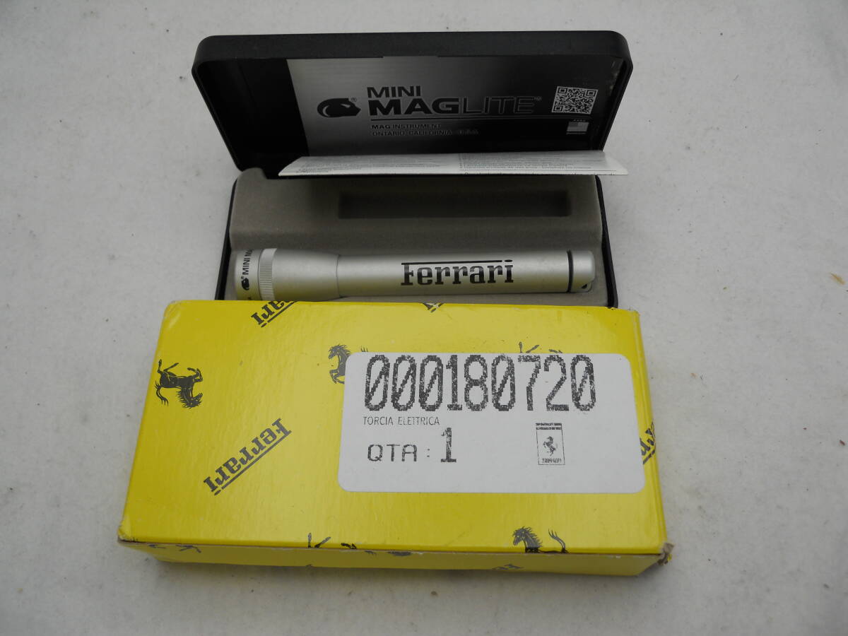 希少 フェラーリ 当時物ケース付き マグライト フェラーリF512TRテスタロッサF512M F348F355F328 F360F40F488F456GT F50F458F308拍卖