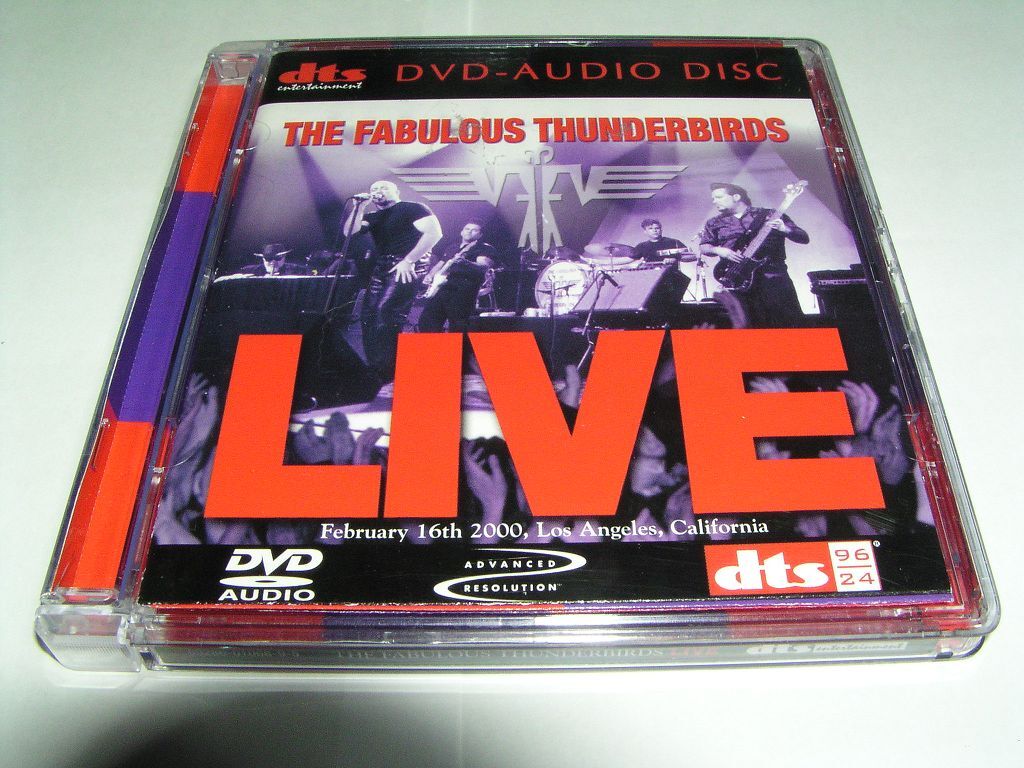 ★廃盤!貴重品!超高音質DVD-AUDIO THE FABULOUS THUNDERBIRDS 輸入盤CD中古品★CD4枚までクリックポスト185円拍卖
