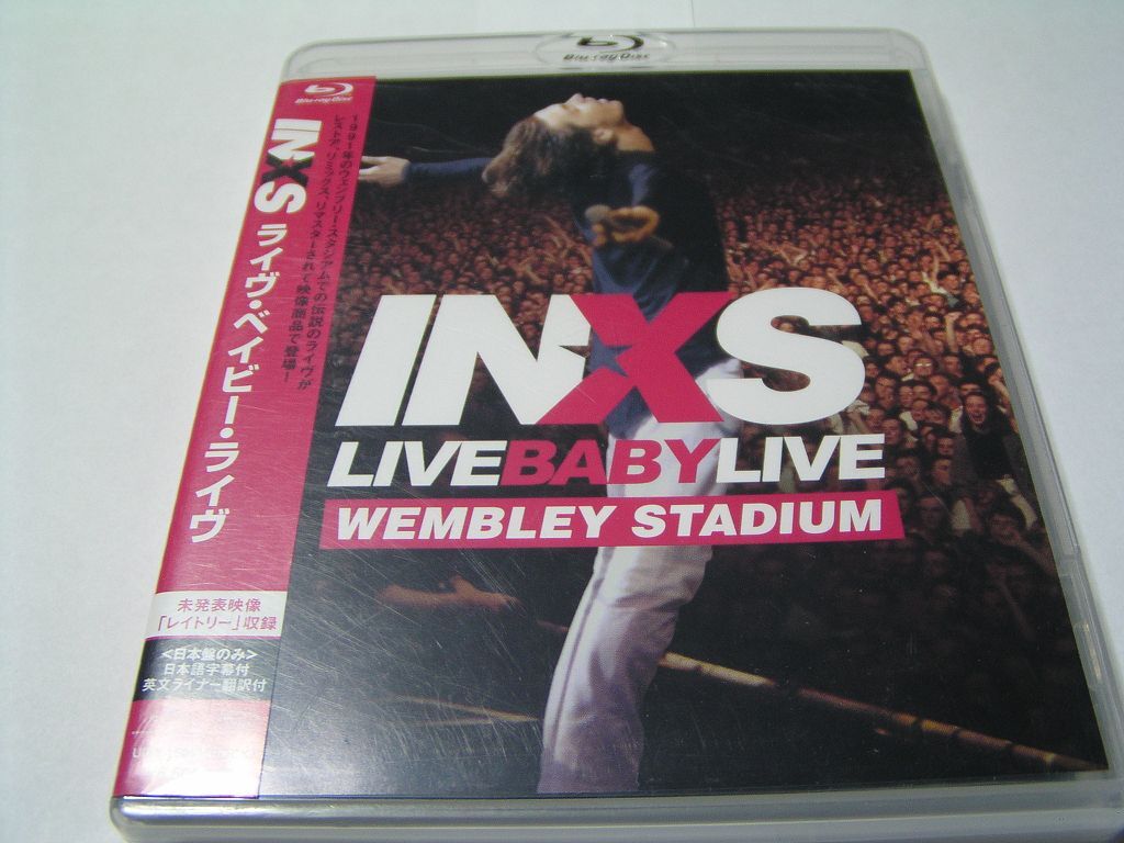 ★INXS ライブ・ベイビー・ライブ 国内盤ブルーレイ中古品・CD・DVD・ブルーレイ4枚までクリックポスト185円 - 管理:オークションの編集拍卖