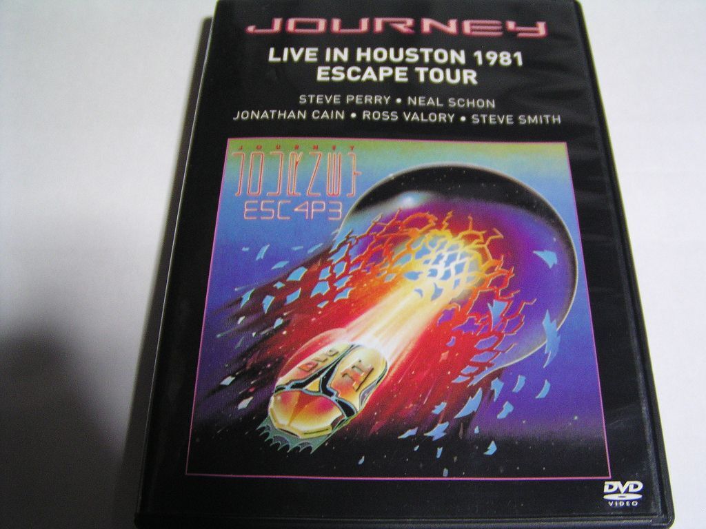 ★ジャーニー JOURNEY / LIVE IN HOUSTON 1981 ESCAPE TOUR 輸入版DVD中古品★DVD4枚までクリックポスト185円拍卖