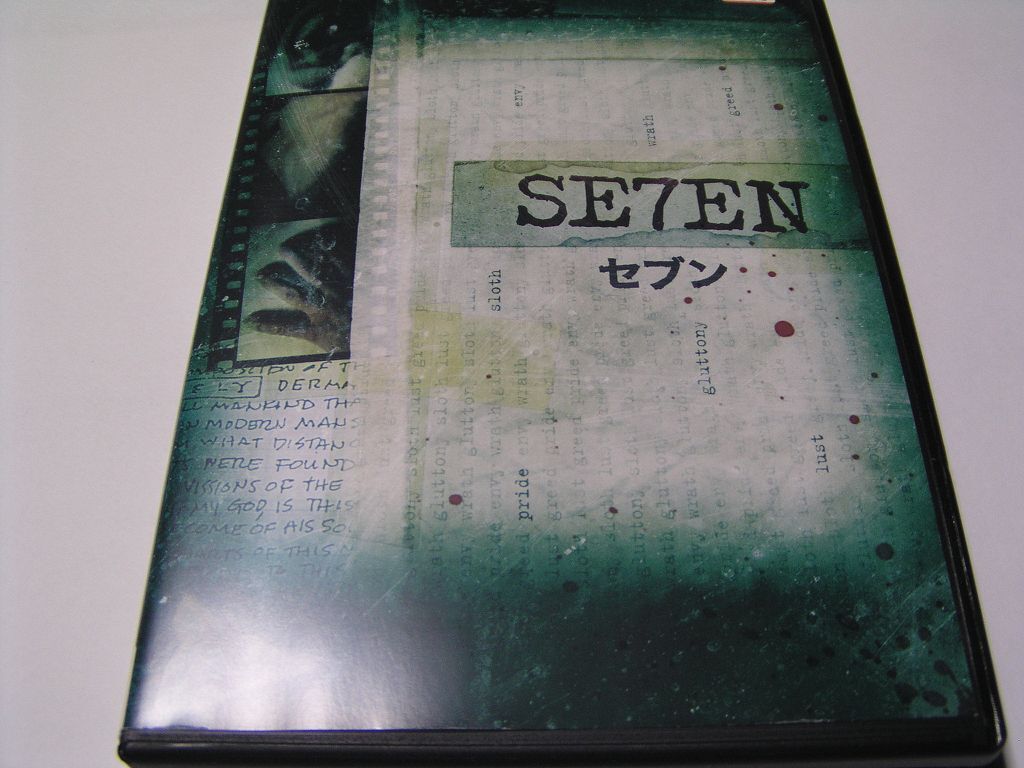 ★名作!セブン ブラッドピット デヴィッドフィンチャー レンタル版DVD中古品・通常トールケース★4枚までクリックポスト185円拍卖