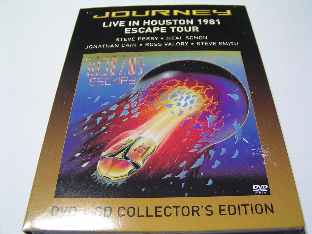★名盤★ジャーニー JOURNEY / LIVE IN HOUSTON 1981 ESCAPE TOUR 輸入版2枚組CD+DVD中古品★DVD4枚までクリックポスト185円!拍卖
