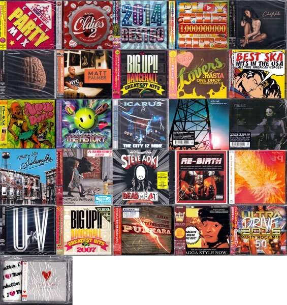 ◆訳あり未開封CD★『洋楽 アルバムCD26枚セット』クラブ ディスコ ダンス ソウル ポップス R&B ロック ヒップホップ ジャパンジャズ★1円拍卖