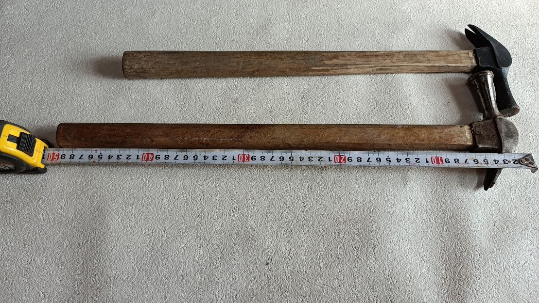 仮枠ハンマー 長柄 2本 ジャンク品拍卖