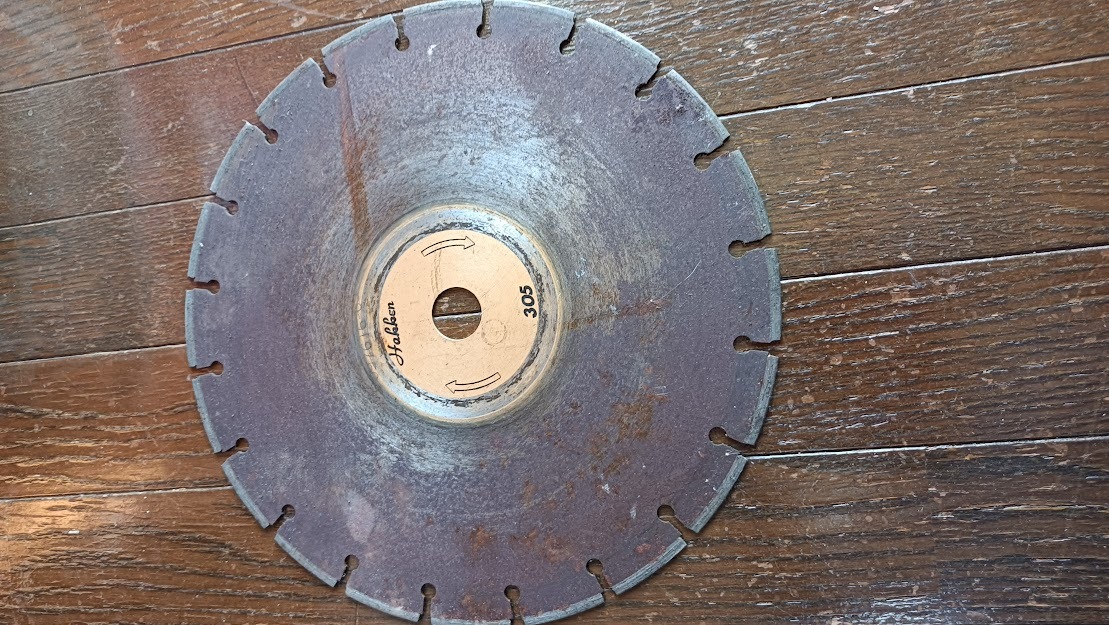 ハッケン ダイヤモンドブレード 305 中古品 拍卖