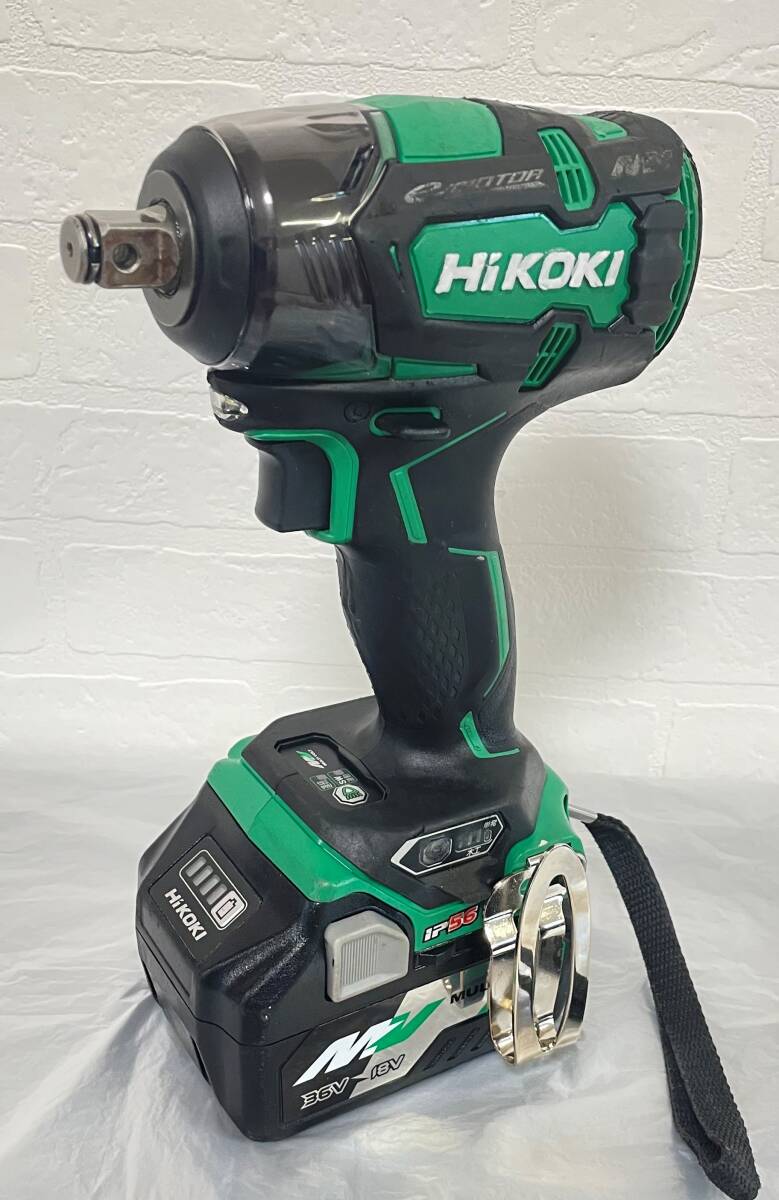 ☆☆【中古美品】HiKOKI ハイコーキ コードレスインパクトレンチ WR36DC 36V 本体のみ☆☆ 拍卖