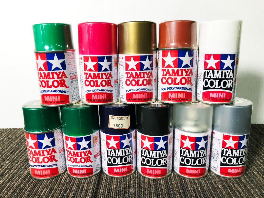 新品未開封★11本セット☆TAMIYA/タミヤ ポリカーボネート用 スプレー塗料 RCカー クリアボディ塗装【TAMIYA スプレー塗料】FUHR拍卖