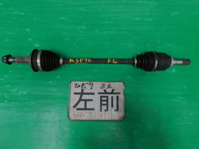 ヴィッツ DBA-KSP90 左Fドライブシャフト F 1KR-FE 1F8 43420-52280拍卖