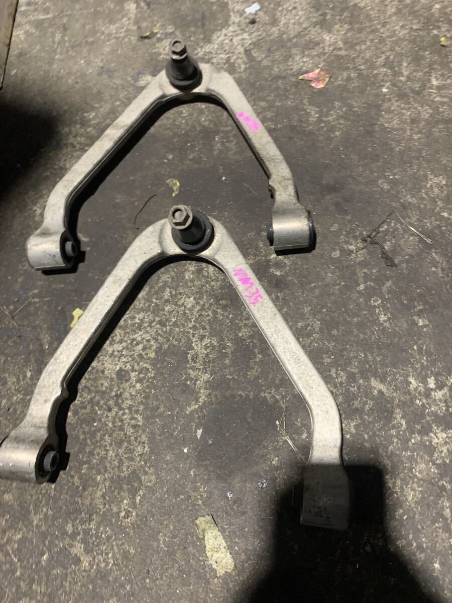 全国送料無料 左右 ステージア NM35 フロント アッパーアーム拍卖