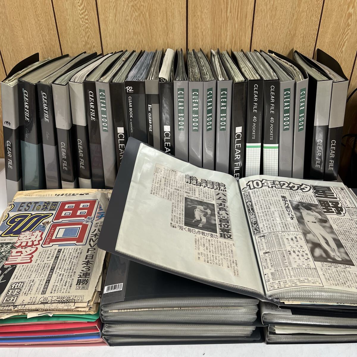 R ☆コレクション☆ プロ野球 高校野球 新聞 切り抜き 大量 36ファイル分 オリックス ブルーウェーブ タイガース PL学園 智弁和歌山 等拍卖
