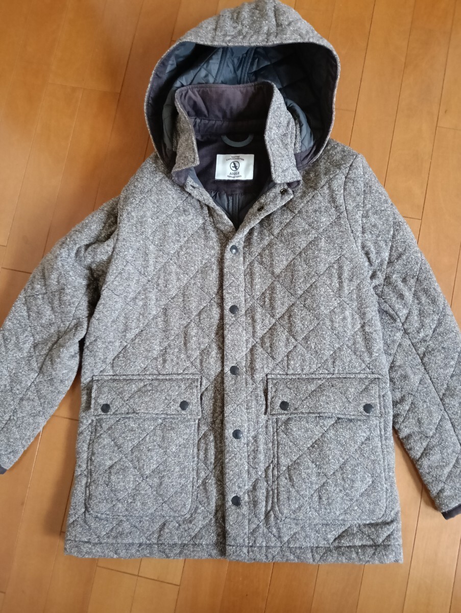 AIGLE キルティングジャケット<M>USED拍卖