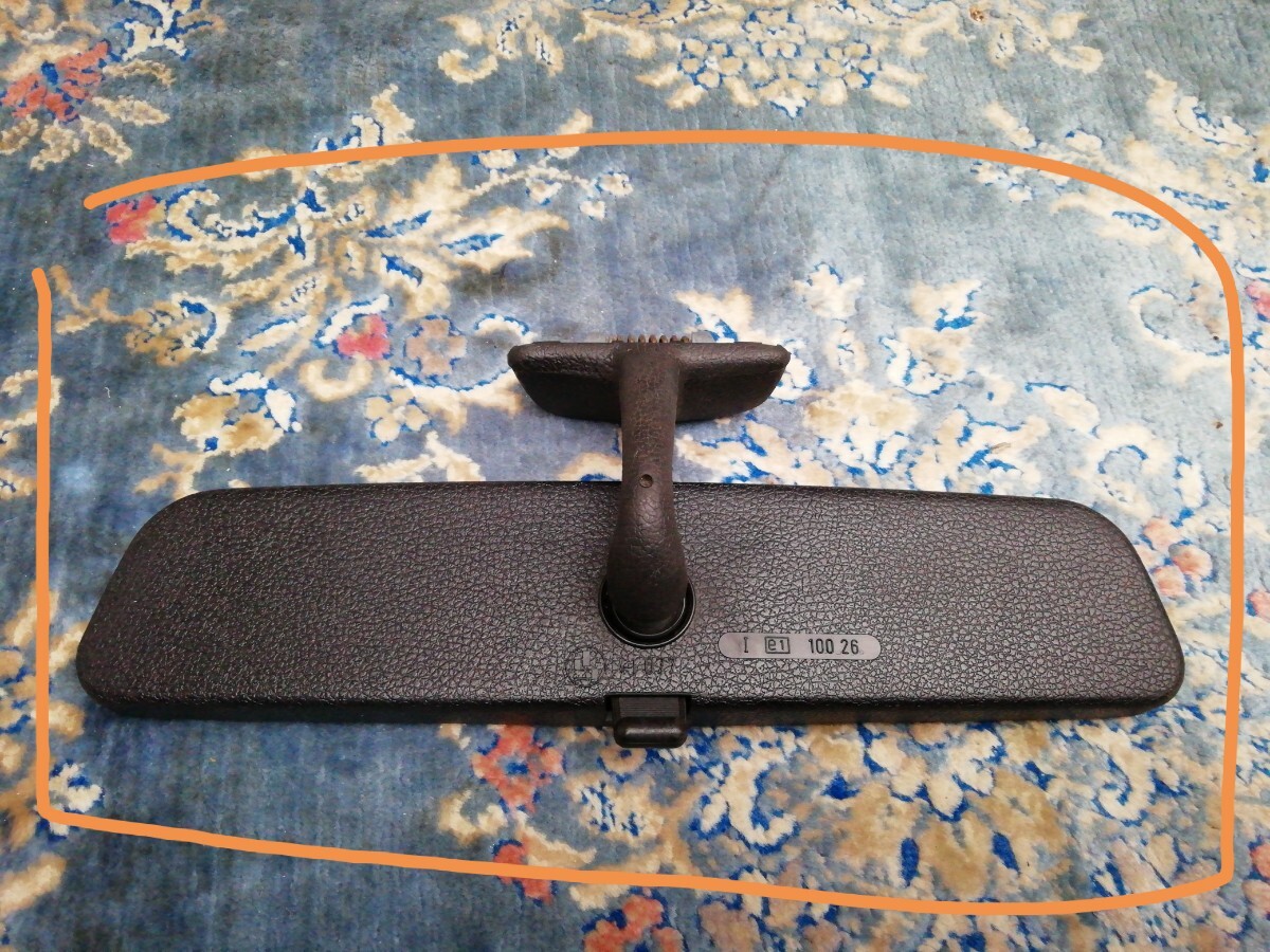 メルセデス・ベンツ W123 純正 Eクラス ルームミラー 280TE 230E 300D 画像で判断できる方拍卖