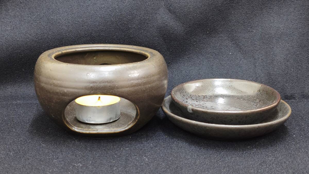 yk15 お茶香房 茶香炉 香道具 茶葉付き 中古品 現状品 80サイズ発送拍卖