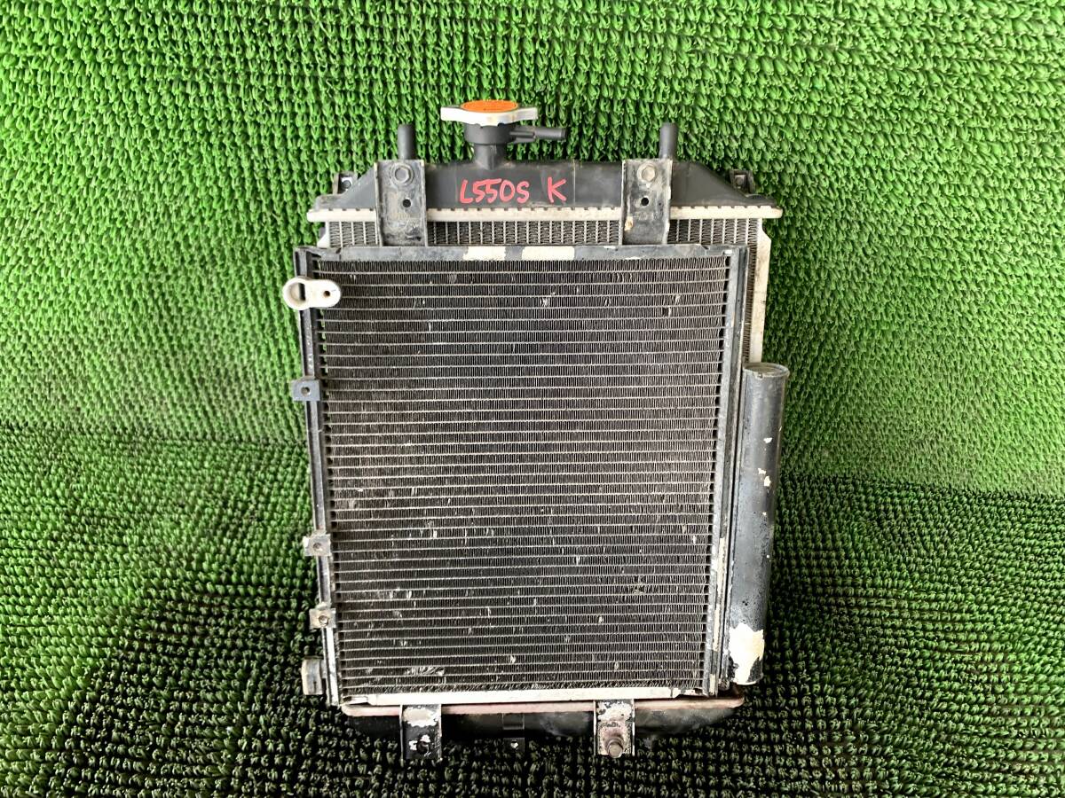 ●即決値段●漏れなし● Z3-1 ダイハツ ムーブラテ L550S ラジエーター 電動ファン コンデンサー セット L150S L250S L350S L650S拍卖