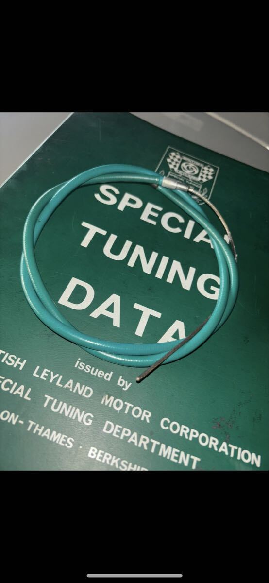 BMCミニbmcミニ ローバーミニに!言わずと知れたアクセルケーブル当時物拍卖