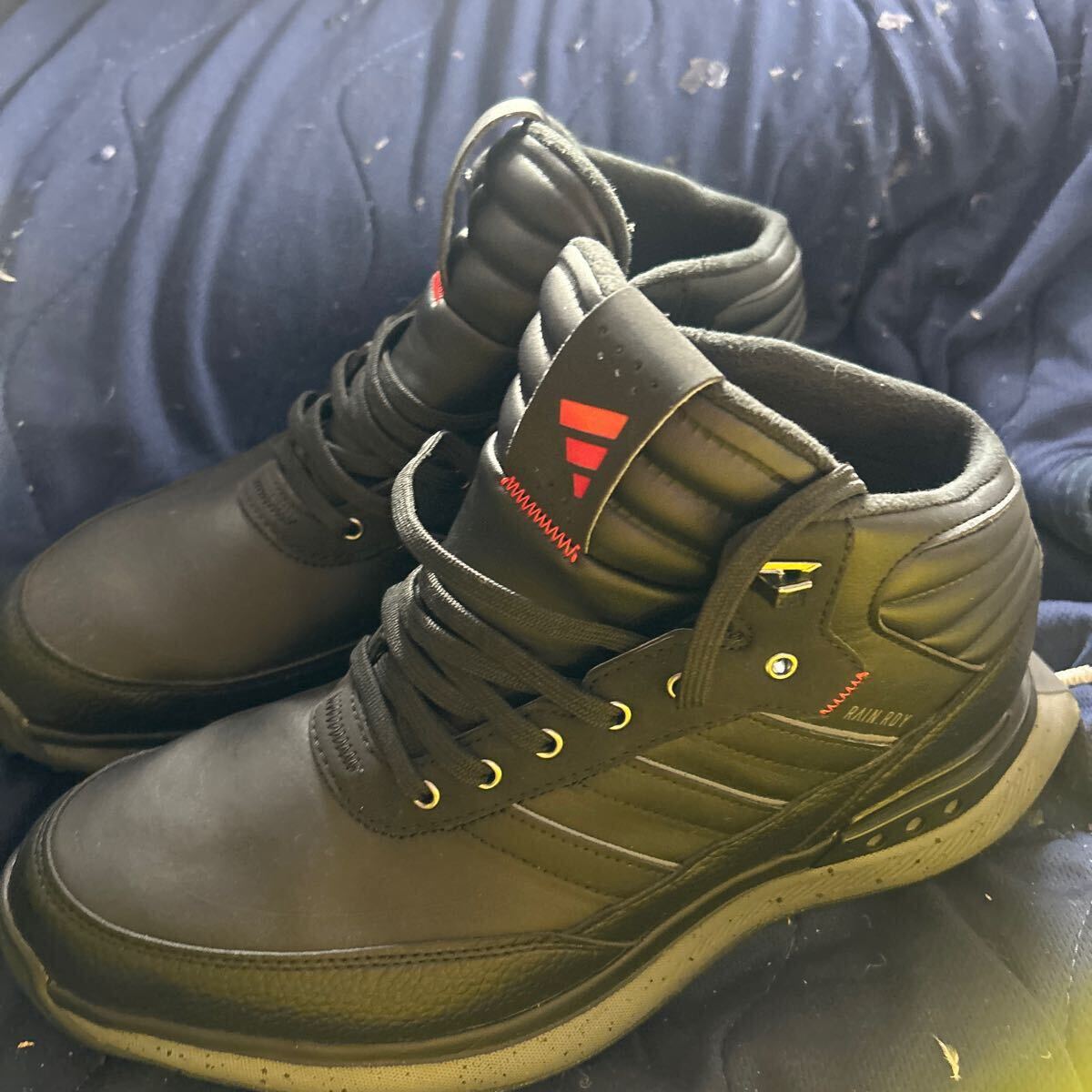 試着のみ!土砂降りの雨でも使えるゴルフシューズ!アディダス(adidas) ゴルフシューズ ソフトスパイク S2G RAIN.RDY 2024年モデル27.0㎝拍卖