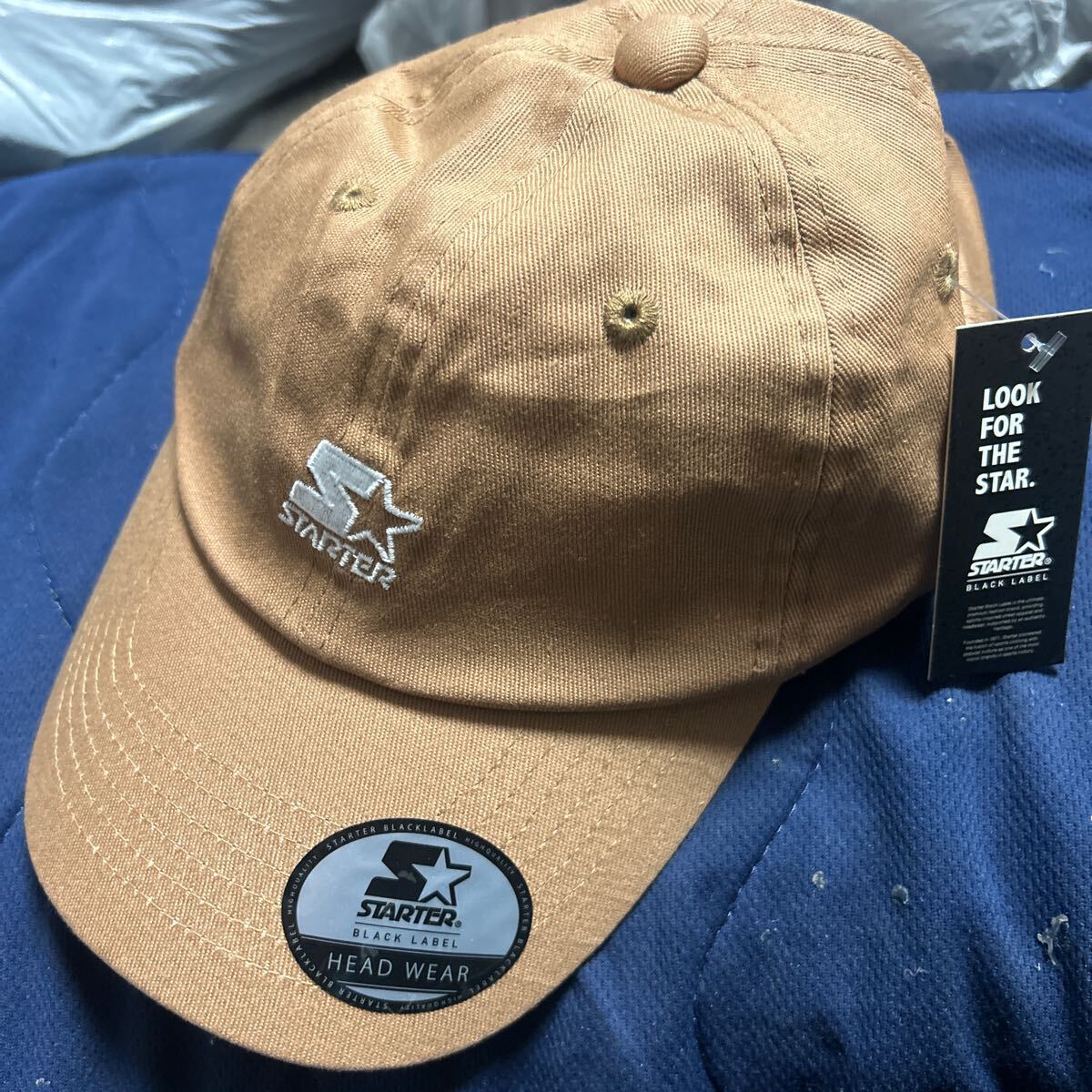 新品未使用!スターター ブラックレーベル ゴルフキャップ フリーサイズ 定価4300円 送料450円拍卖