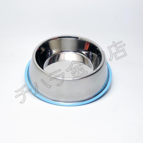 ペット用ステンレス山型食器 17cm×2個・12cm×1個 3個セット スベリ止付 ペット用品 在庫処分品 1セット限り拍卖