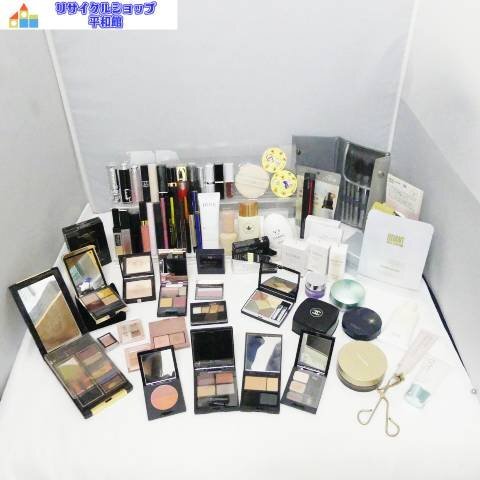 ★1円スタート★ おまとめ コスメ シャネル ディオール ジバンシイ 資生堂他 口紅 アイシャドウ おしろい 美容液他 74点拍卖