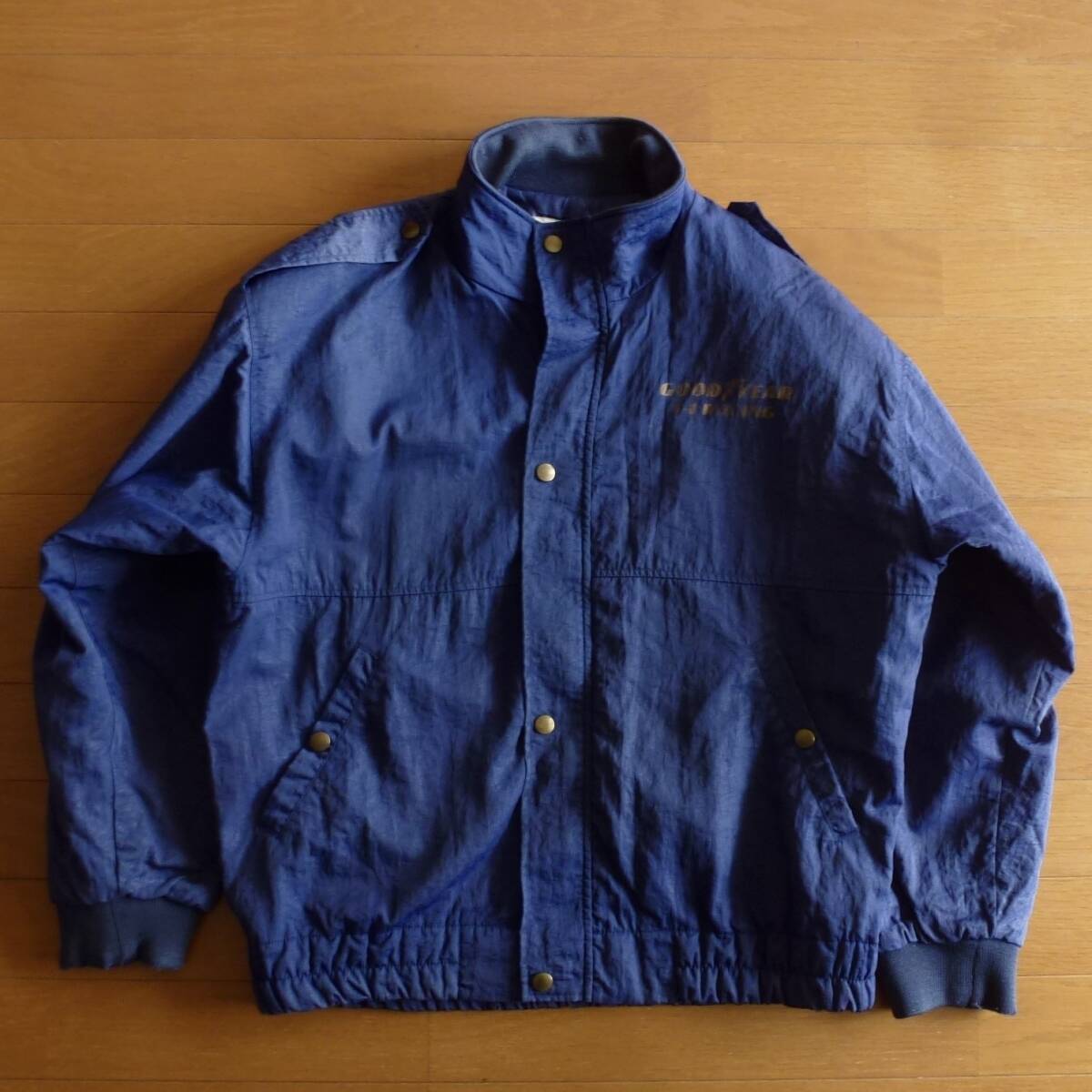 90s GOOD YEAR F1 RACING ナイロンジャケット ロゴ入り 昭和当時物 即決あり!拍卖