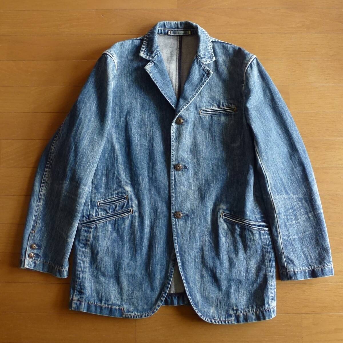 tabloid news タブロイドニュース インディゴ デニムジャケット 即決あり! 拍卖