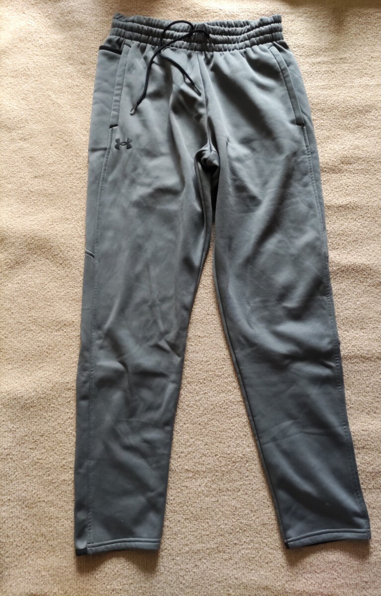UNDER ARMOUR アンダーアーマー メンズ 裏起毛 ジョガーパンツ サイズ LG グレー拍卖