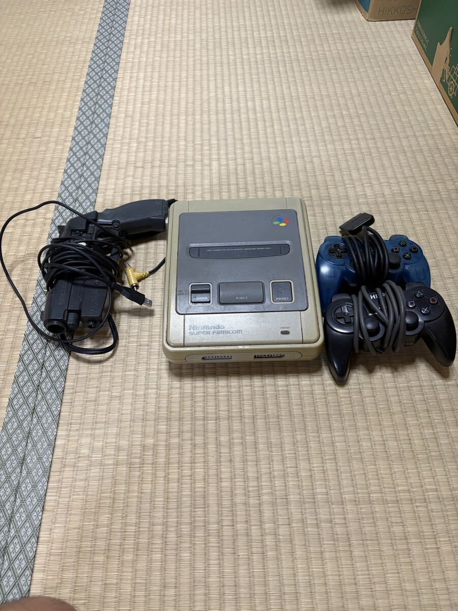 スーパーファミコン 任天堂 コントローラーセットジャンク品動作未確認拍卖