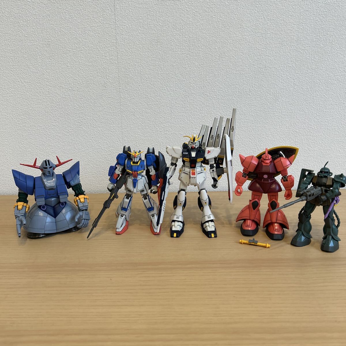 モビルスーツインアクション ゲルググ ゼータガンダム νガンダム ザク 4体 格安 最終拍卖