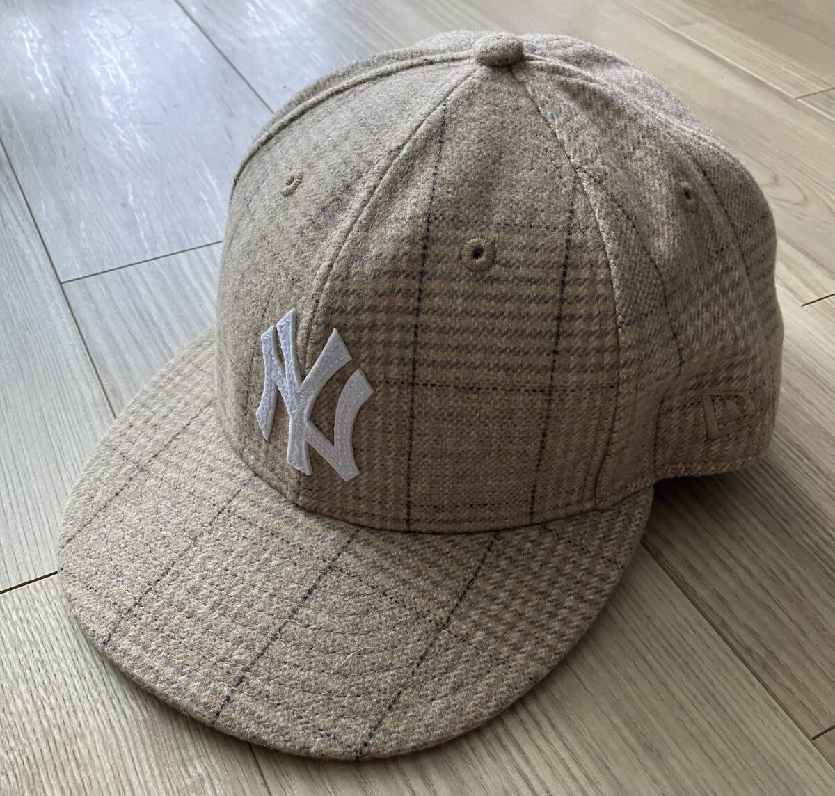 KITH for New Era & New York Yankees Cap キス ニューエラ ロープロファイル キャップ ウール ベージュ拍卖