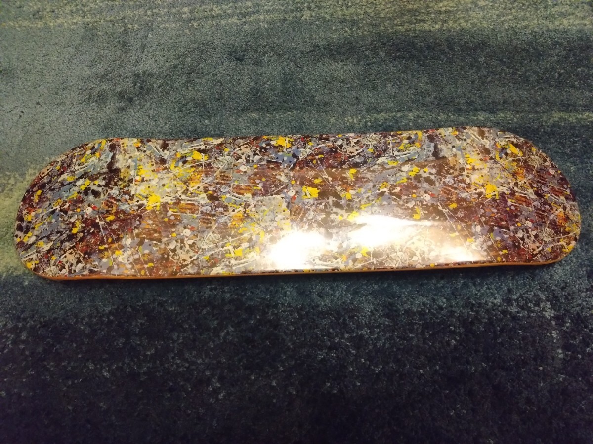 sync jackson pollock ジャクソンポロック スケートボード デッキ拍卖