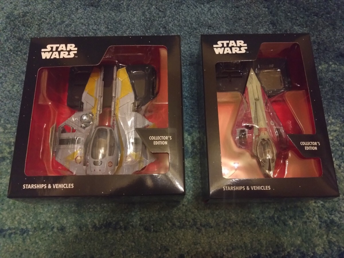 スター・ウォーズ スターシップ&ビークル・コレクション 第26号 ジェダイ・スターファイター 第16号 ジェダイ・インターセプター 拍卖