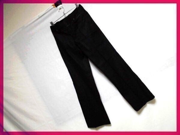 送料無料美品♪日本製★ロートレアモン♪麻混合♪高級パンツ★S◆黒◇NO.R段S2n拍卖