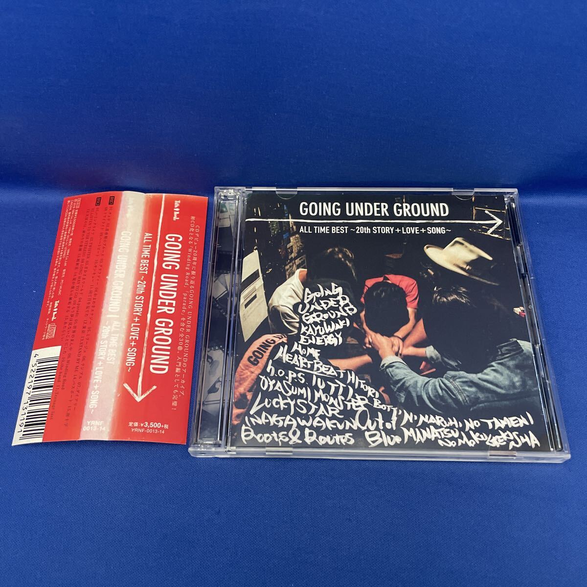 ALL TIME BEST 20th STORY + LOVE + SONG CD GOING UNDER GROUND ゴーイング アンダー グラウンド アルバム CD レンタル落ち 拍卖