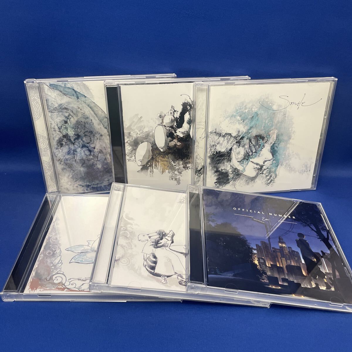 EVE CD 合計6枚セット アルバム レンタル落ち/ 廻人・廻廻奇譚/蒼のワルツ・Smile・おとぎ・文化・OFFICIAL NUMBER / Eve拍卖