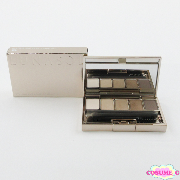 ルナソル スタイリングアイゾーンコンパクトN #02 Soft Ash 残量多 C751拍卖