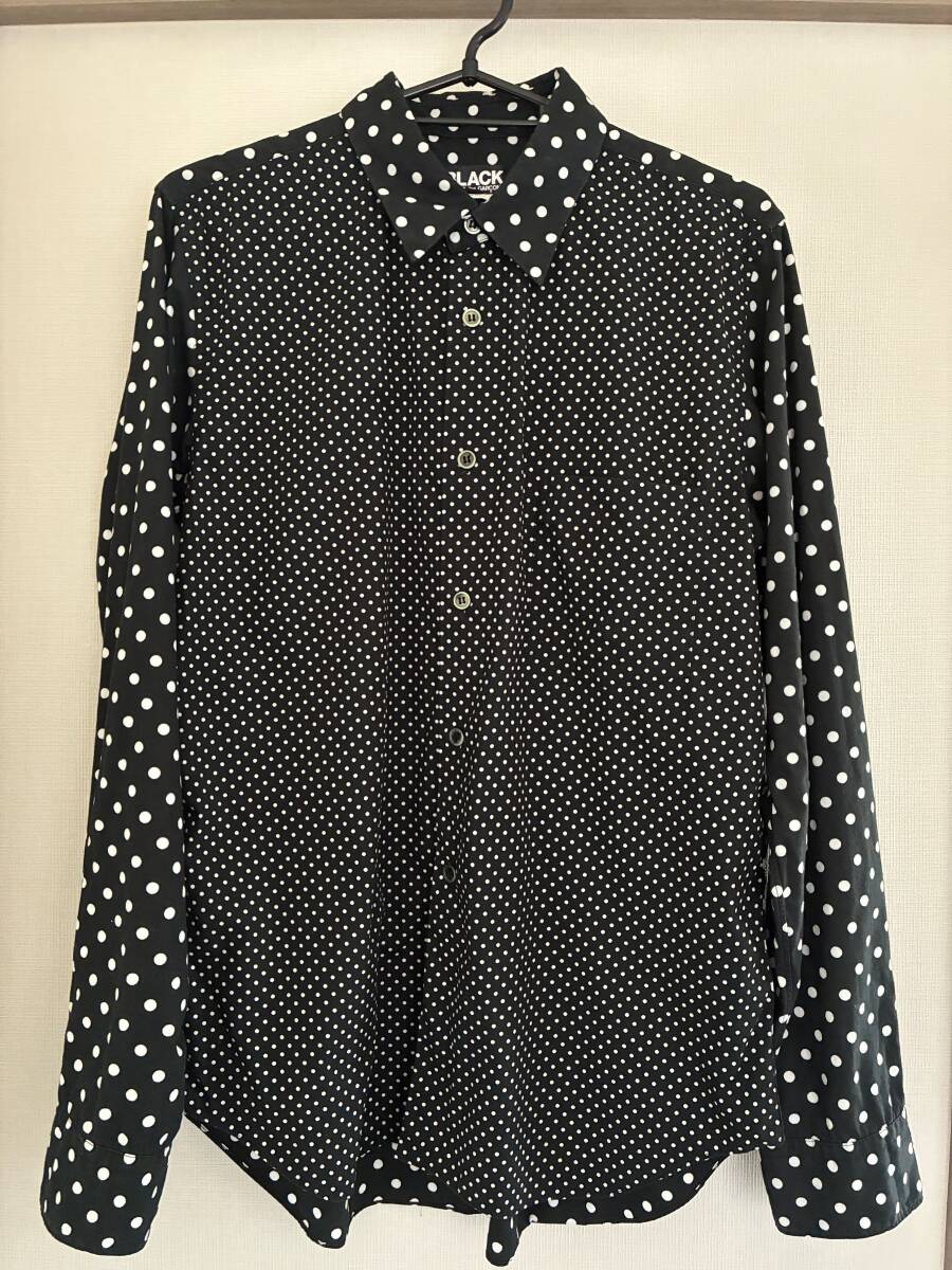 BLACK COMME des GARCONS ブラックコムデギャルソン ポルカドットブラウス拍卖