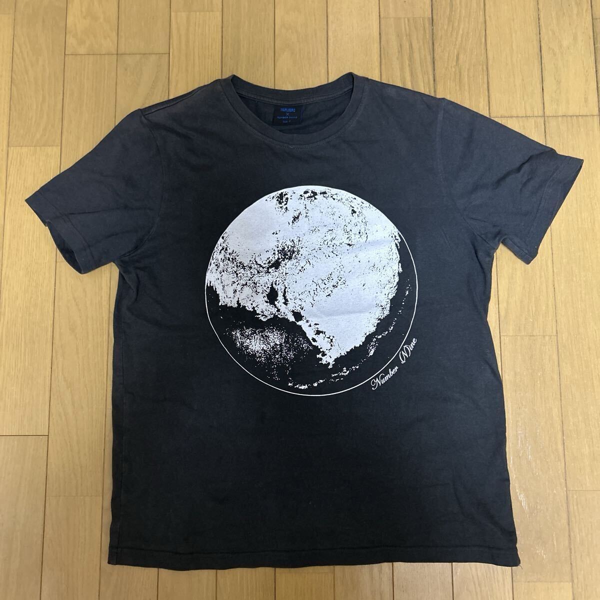 マルボロ ナンバーナイン Tシャツ コラボ ムーン 月 ブラック フリー拍卖