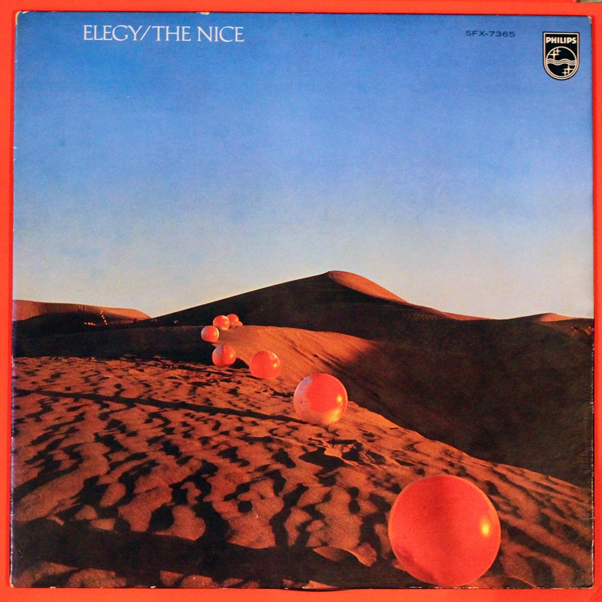 ◆LP/白ラベル・プロモ盤◆The Nice(ナイス、ELPのキース・エマーソン在籍した)「Elegy」Philips SFX-7365、Progressive Rock、プログレ拍卖