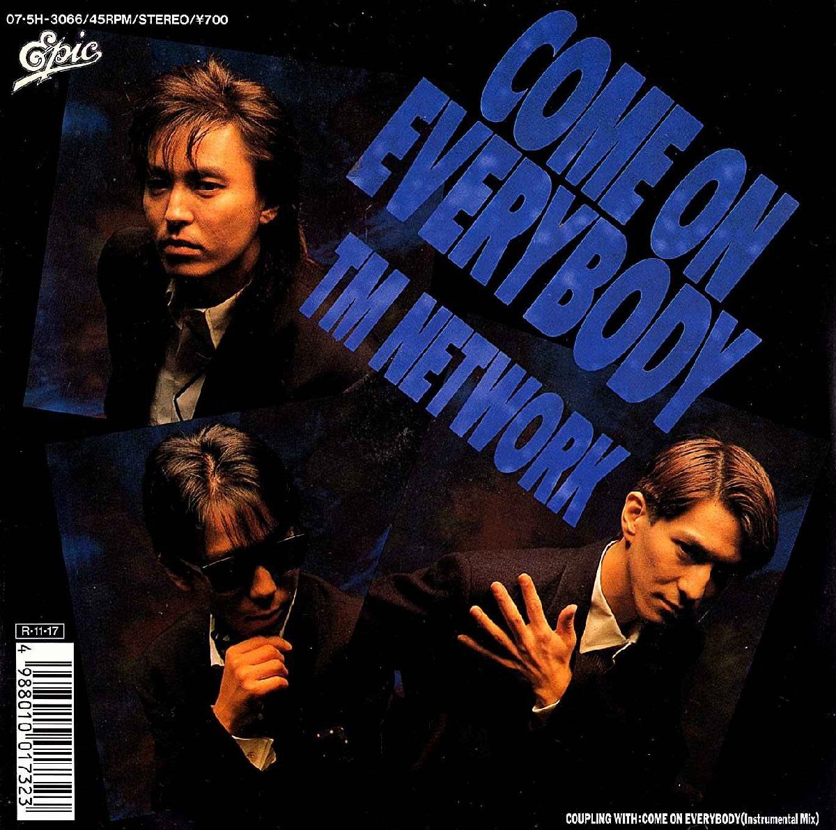 ◆EP/7’’シングルレコード◆TM Network「Come On Everybody」5H-3066拍卖