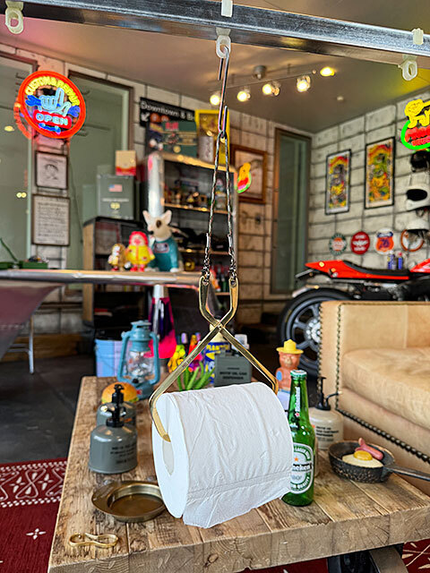 ポストジェネラル ブラス トイレットペーパー ハンガー ■ アメリカン雑貨 アメリカ雑貨拍卖