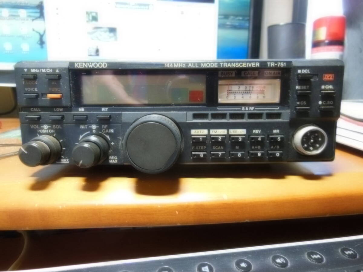 ケンウッド 144MHzオールモードトランシーバー TR-751 ジャンク拍卖