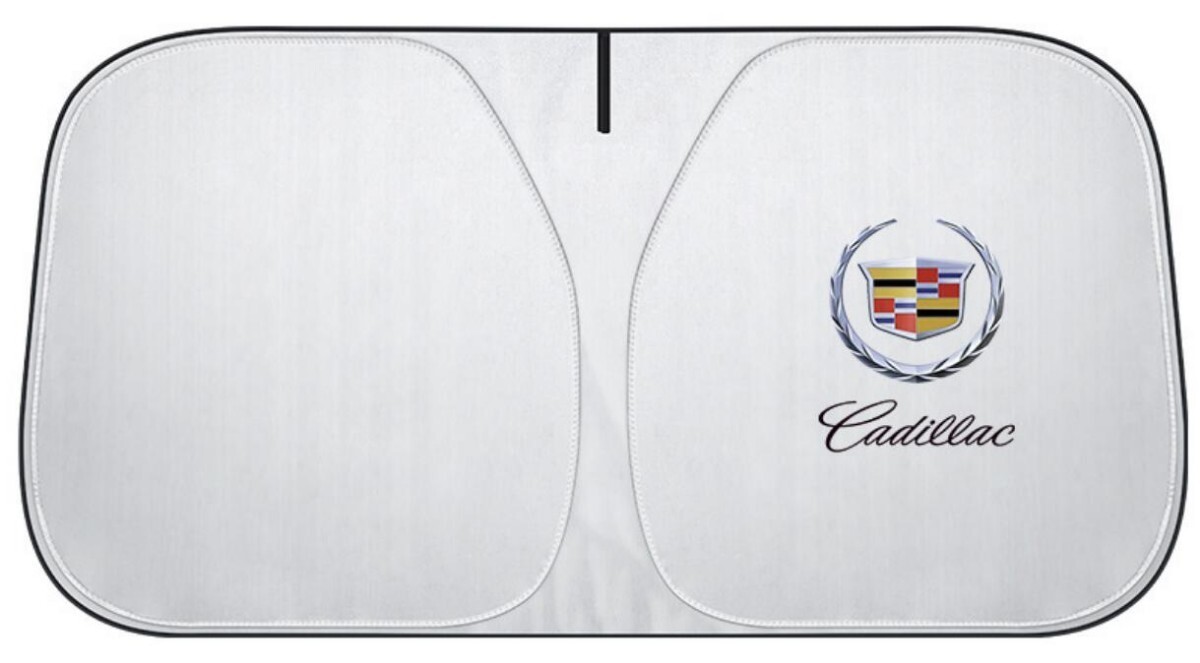 キャデラック フロントサンシェード 車用サンシェード 日よけ フロントカバー ガラスカバー 遮光 断熱 紫外線★折りたたみ式★収納袋付★拍卖